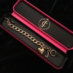 Juicy Couture gold starter bracelet
